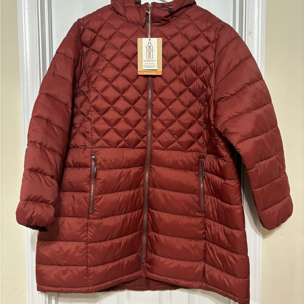 Zeroxposur Women’s Thermo cloud Quilted Lightweight Puffer Jacket . Size 2X